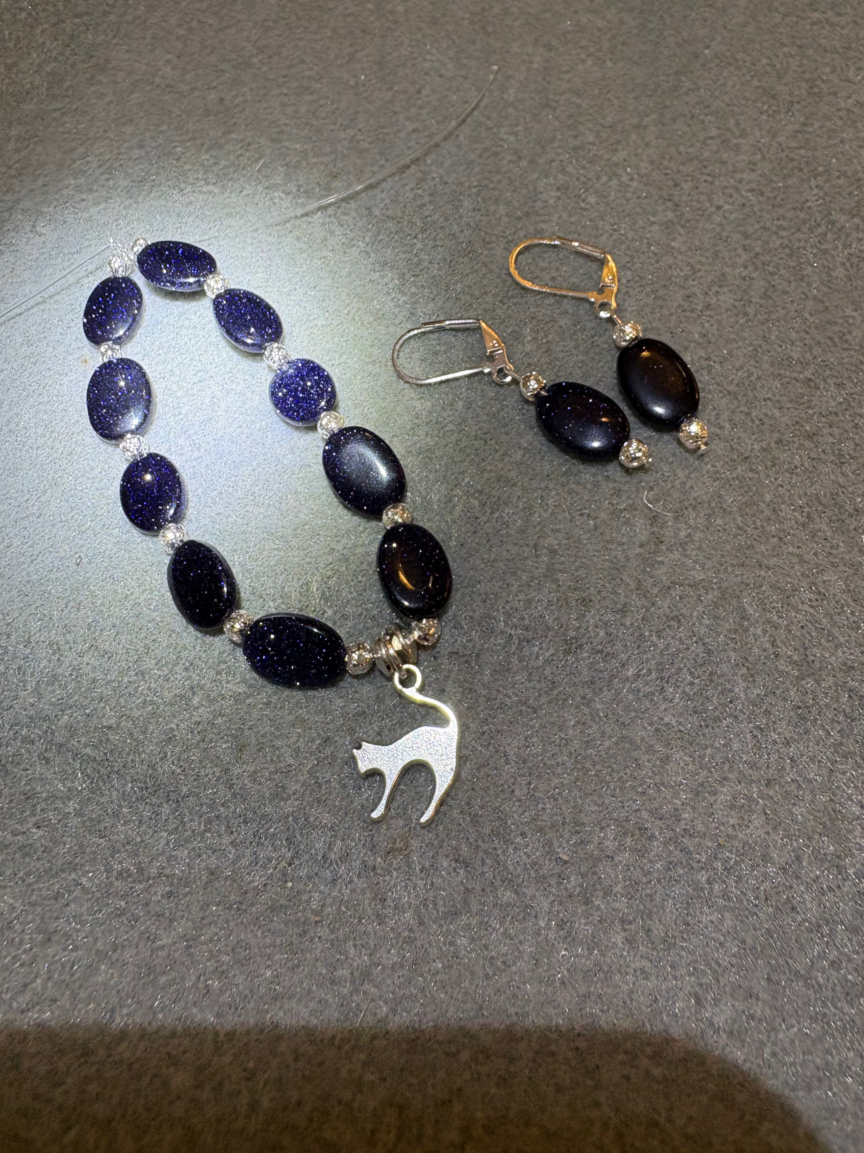 Cat Jewelry Set