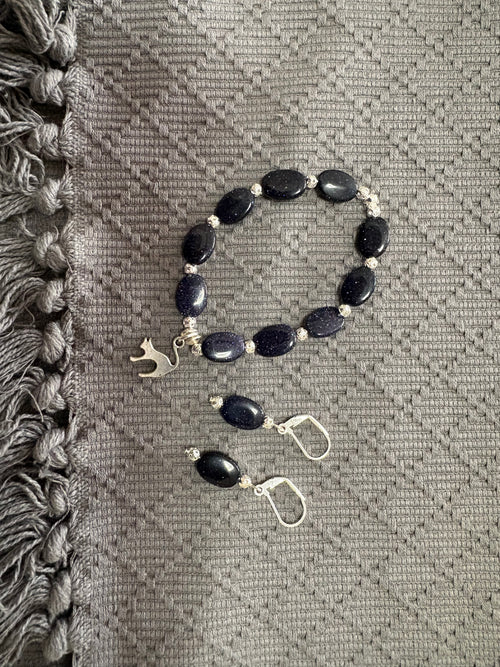 Cat Jewelry Set